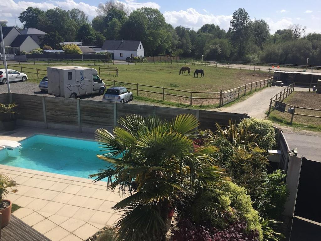 Maison Moderne Avec Piscine Chauffee Dans La Baie Du Mont St Michel 200M2 Yquelon ภายนอก รูปภาพ